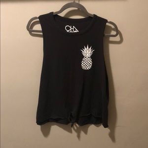 Chaser pineapple tank top
